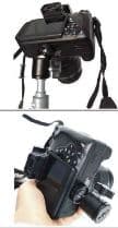 Universal Mini Ball Head 360° Tripod Mount (1/4" Screw) image 2