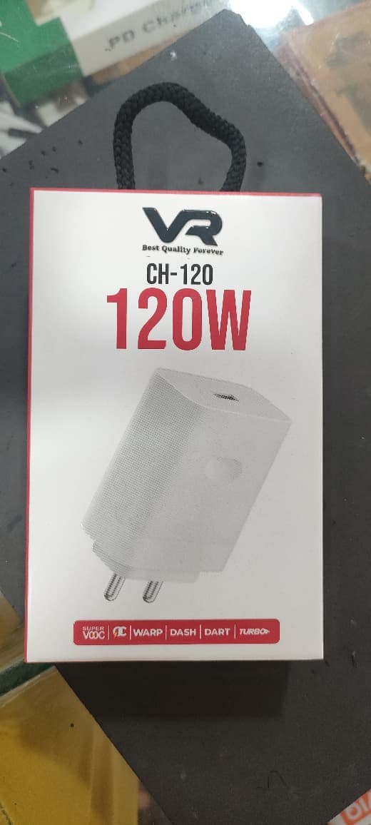 VR CH-120 120W Super Fast Charging Adapter