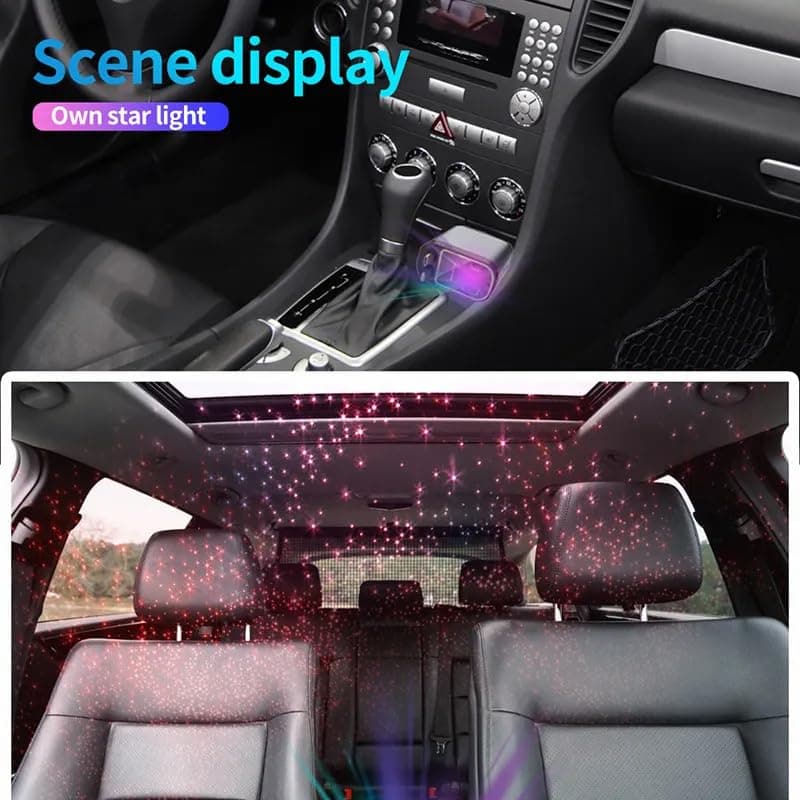 4 in 1 Starry Sky Car Charger image 2