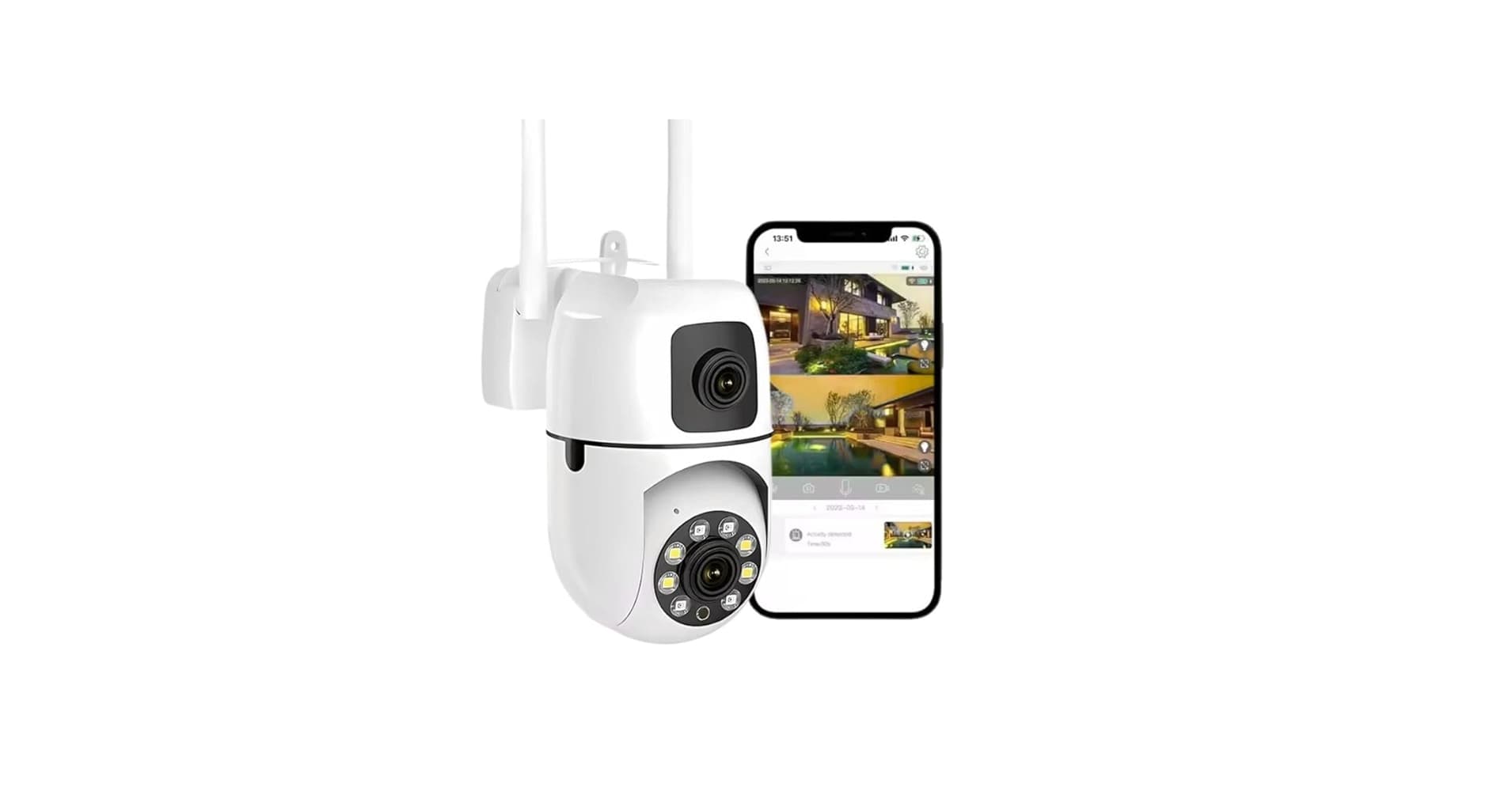 KT 512 WiFi PTZ Smart Security Camera