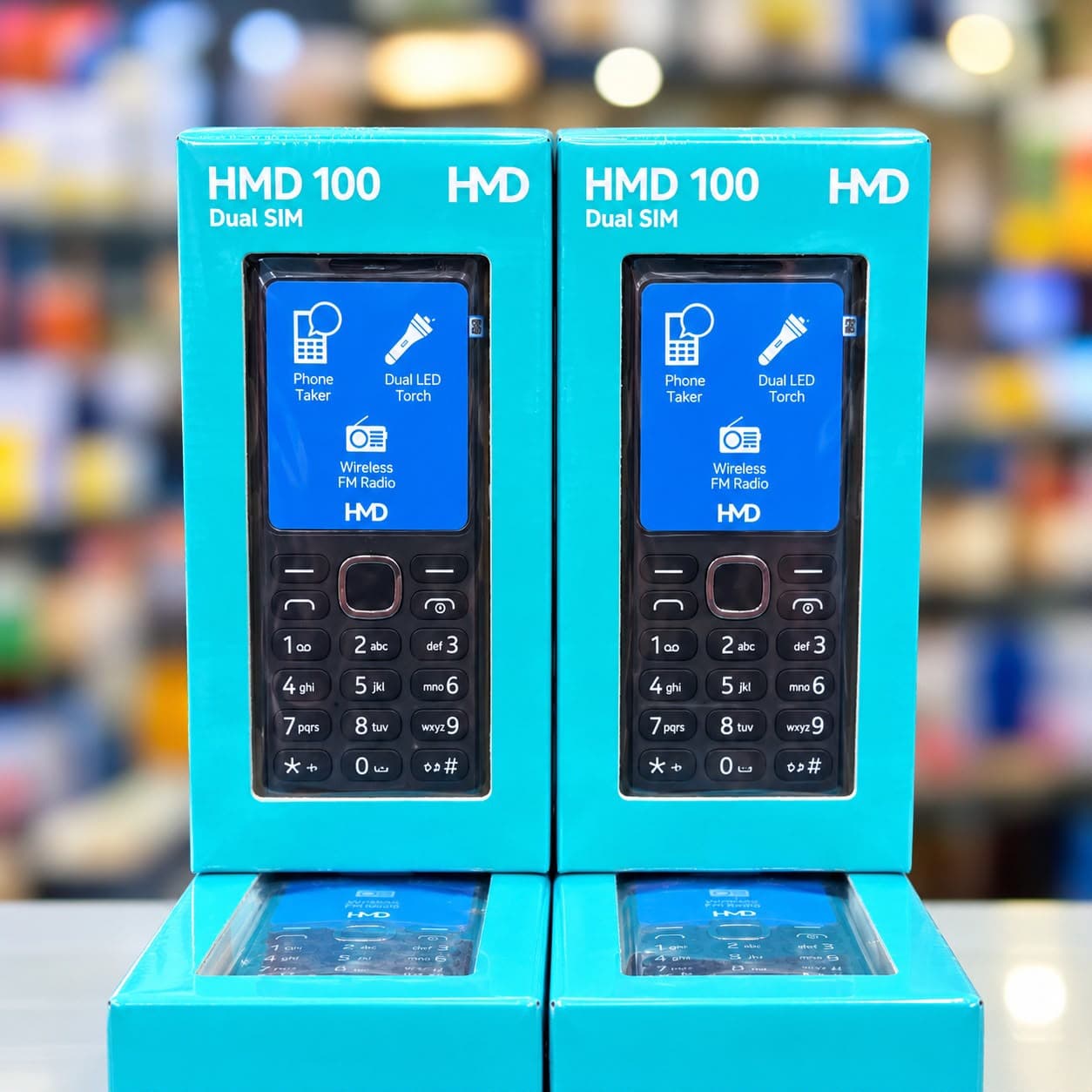 HMD 100 Dual SIM Keypad Mobile Phone