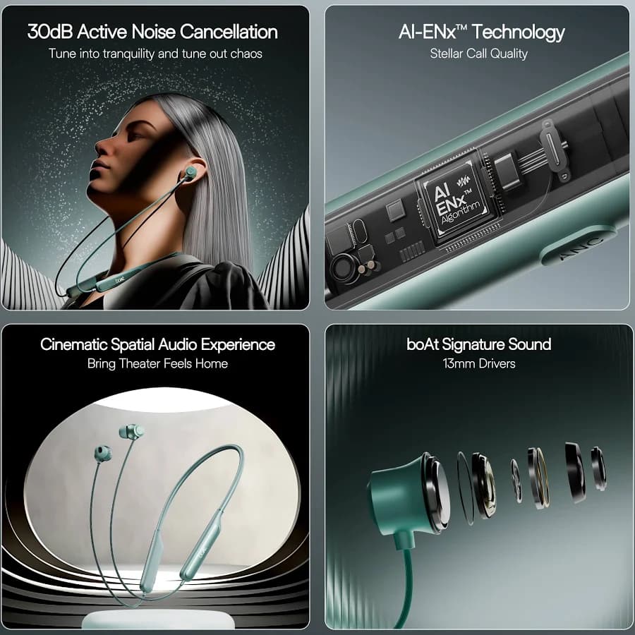 boAt Rockerz 210 ANC Wireless Neckband image 2