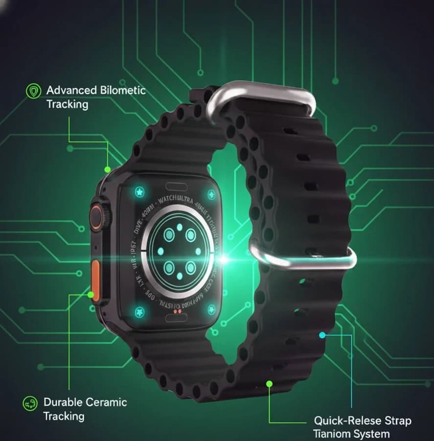 Series Ultra Smart Watch Bluetooth Calling Smartwatch image 1