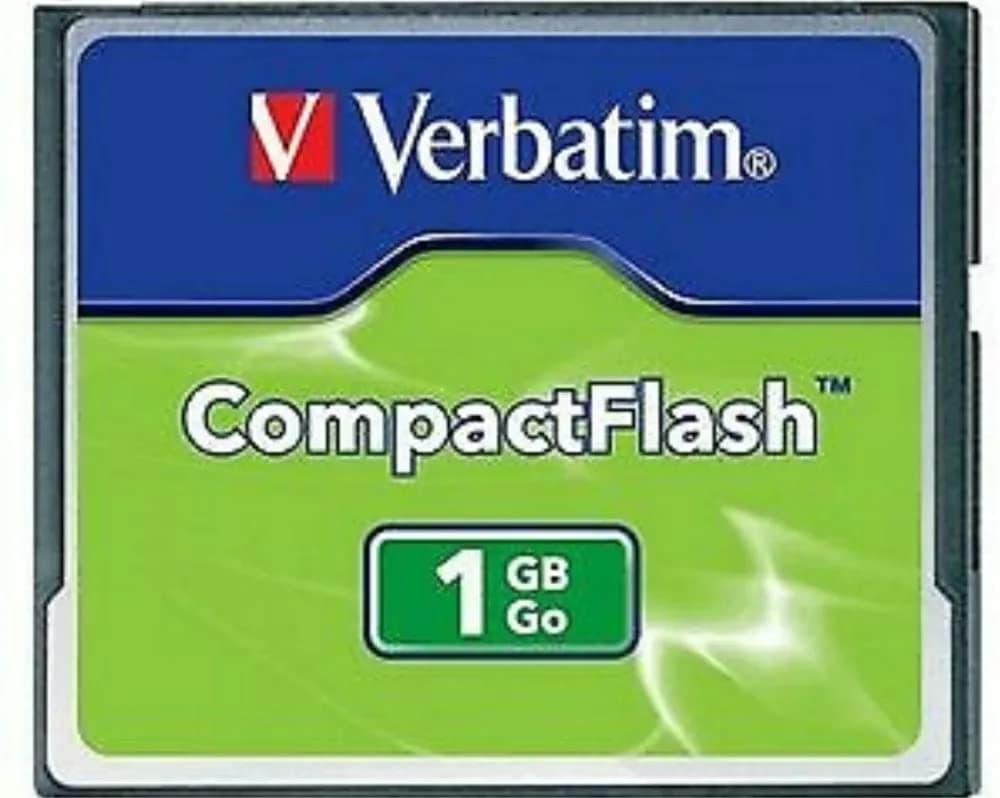 Verbatim 47010 1GB Compact Flash CF Card 133X