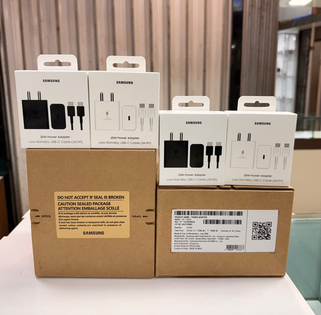 Samsung 25W Power Adapter With USB-C Cable (EP-T2510)