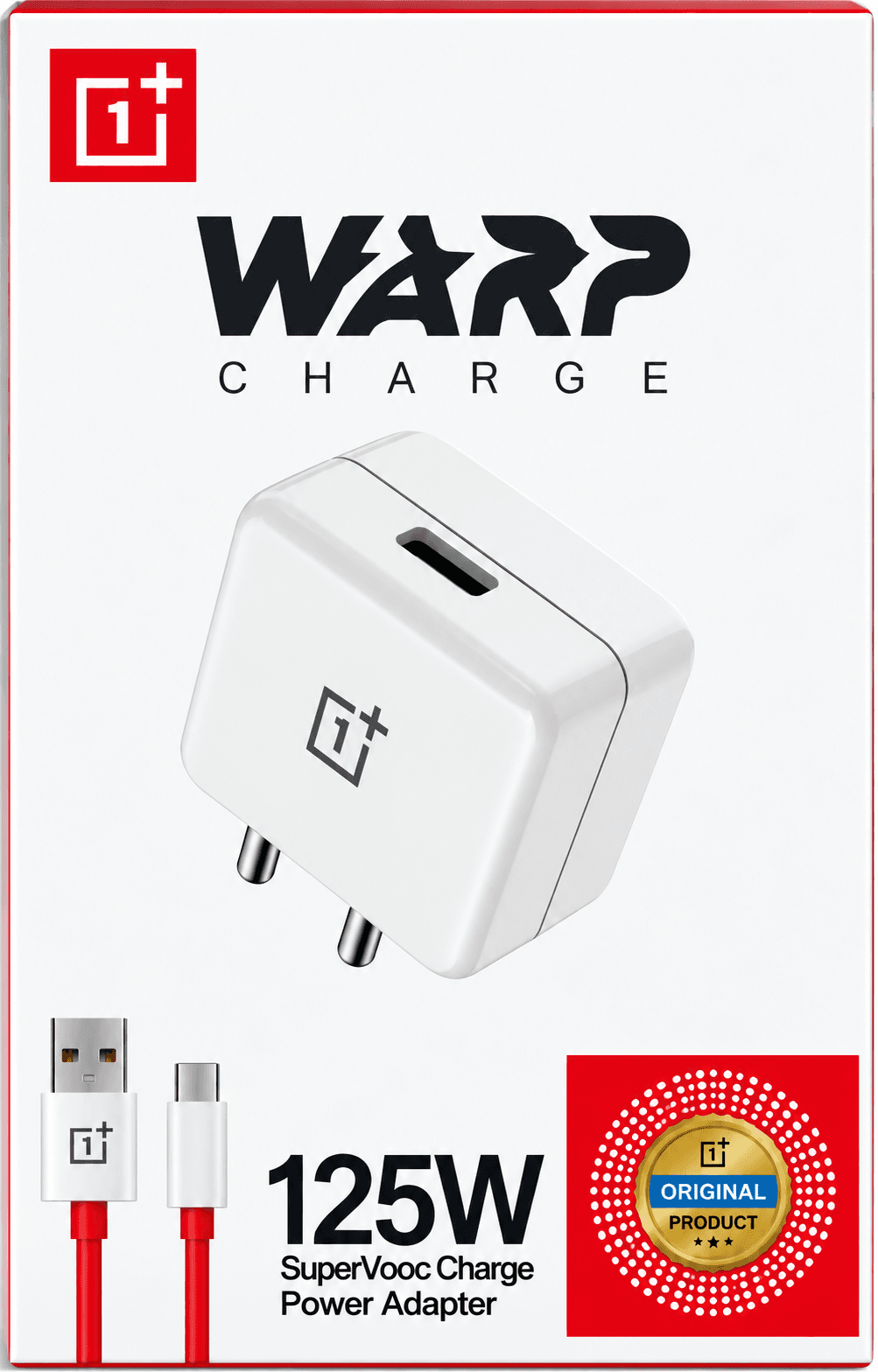 OnePlus Warp Charge 125W Power Adapter
