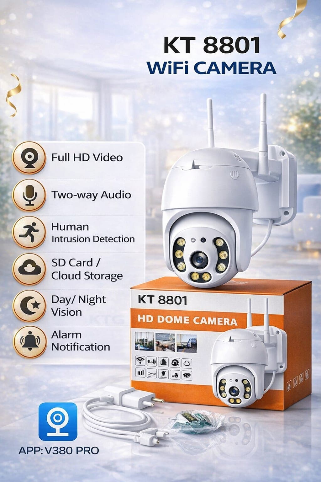 KT 8801 WiFi Camera