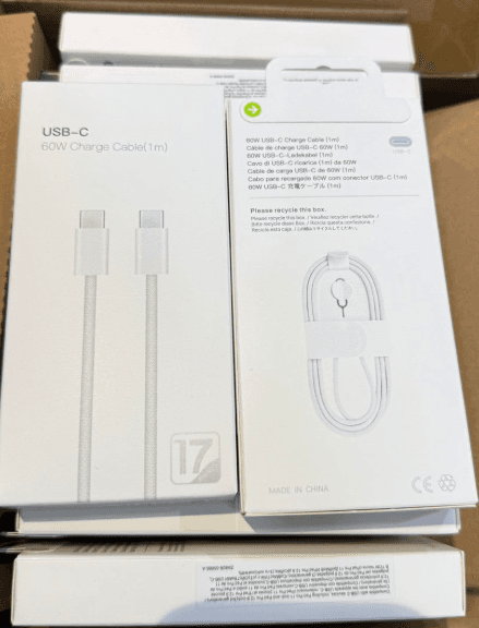Apple 60W USB-C To USB-C Cable (iPhone 17) image 1