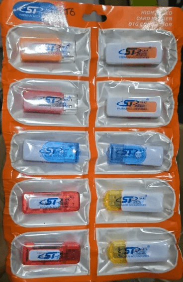 ST Premium Accessories T6 High Speed Card Reader & OTG Connector