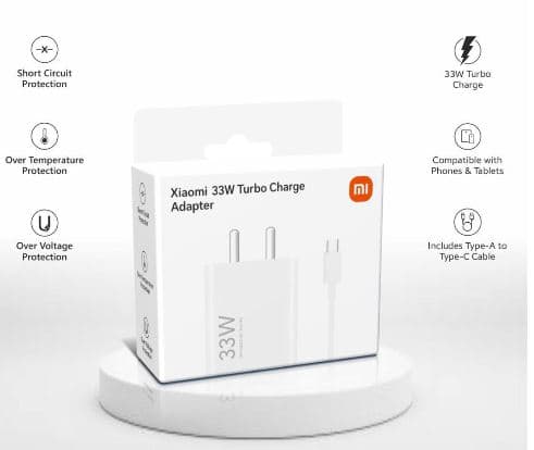 Xiaomi 33W Turbo Charge Adapter image 1