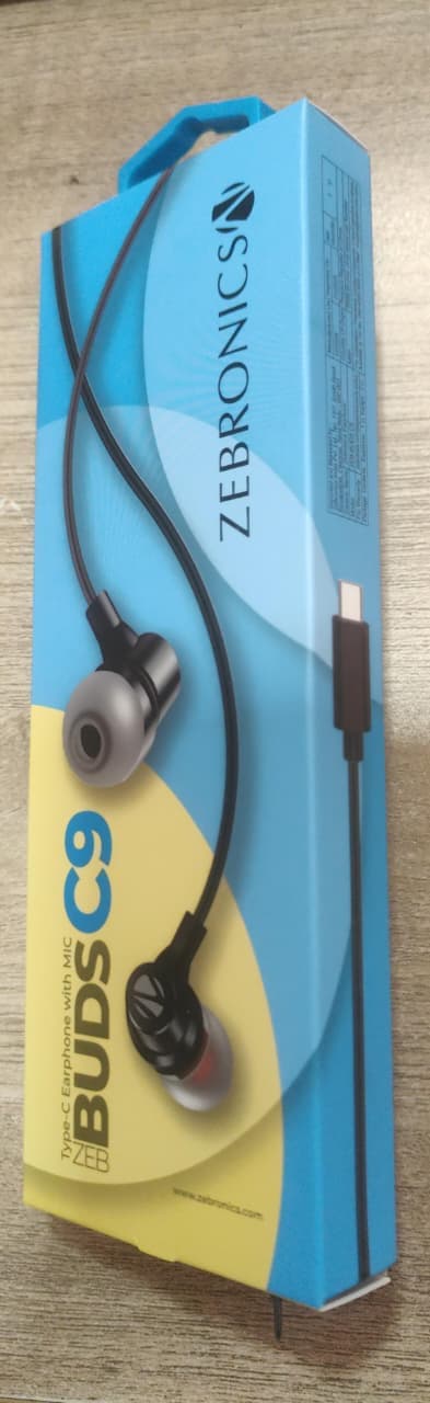 Zebronics Zeb Buds C9 Type-C Wired Earphone