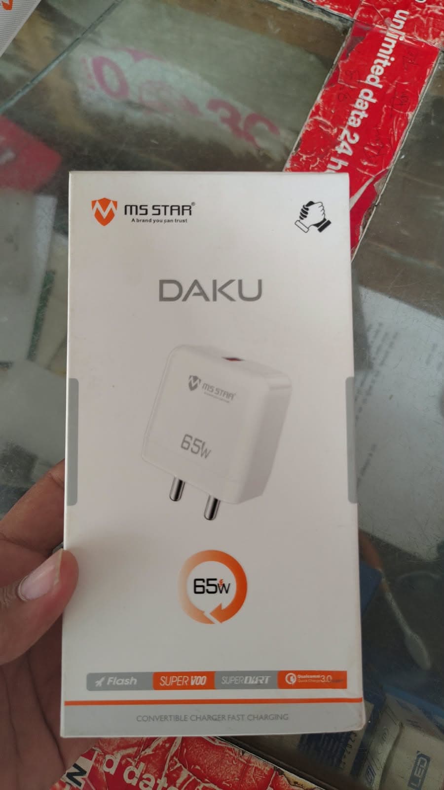 MS STAR DAKU 65W Convertible Fast Charger image 1