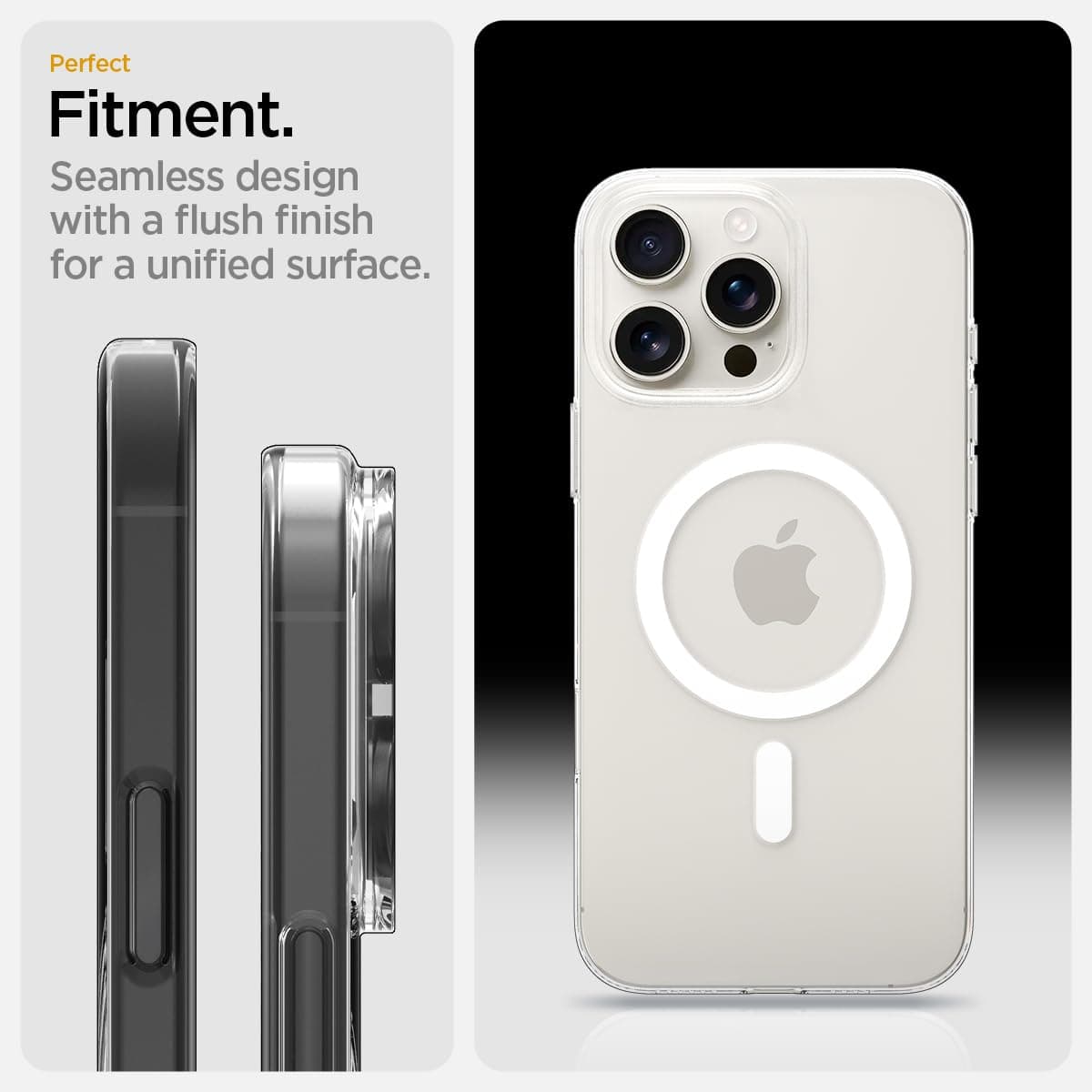 Clear Crystal Magsafe Back Cover Case for iPhone 16 Pro image 5