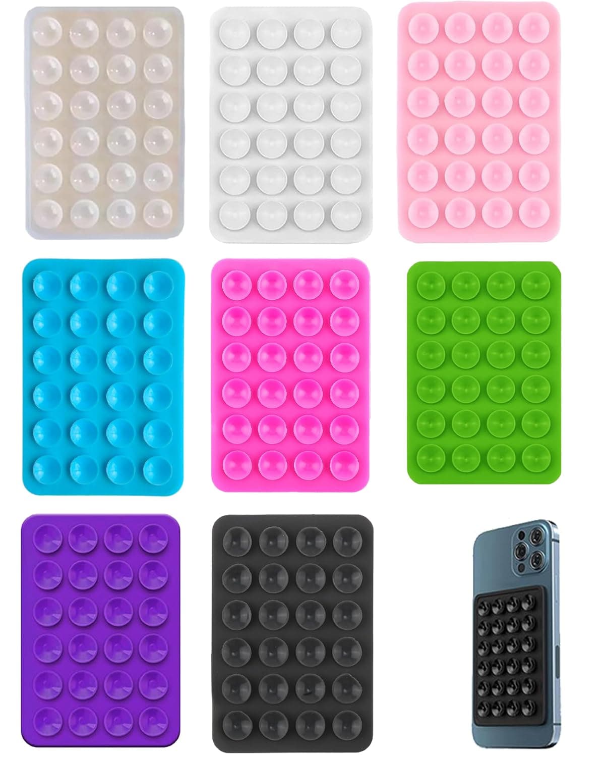 single sided silicone suction pads image 3