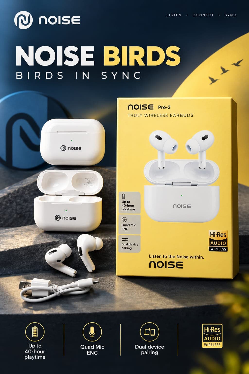Noise Air Buds Pro 2 Truly Wireless Earbuds