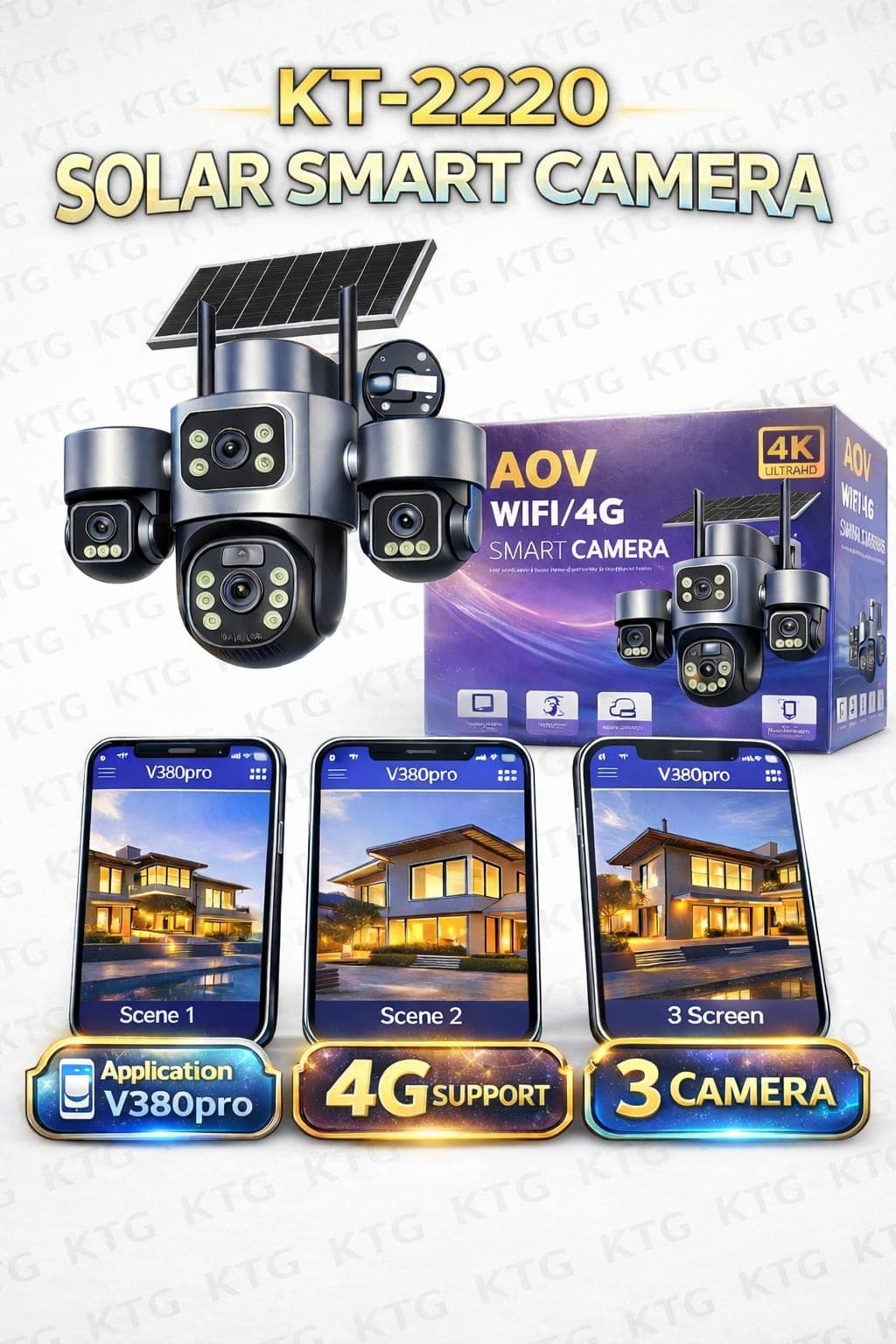 KT-1291 WiFi PTZ Camera