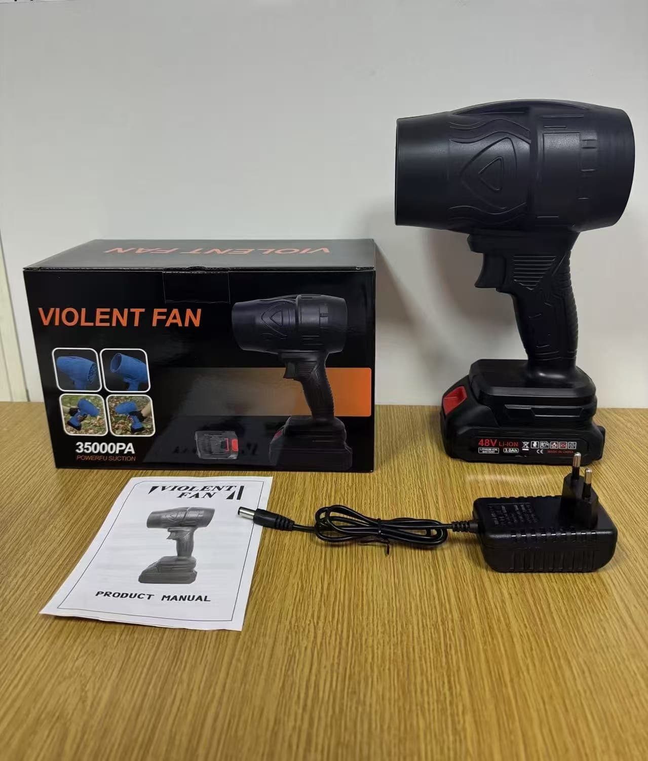 Violent Fan 48V Cordless Portable Vacuum Blower image 1