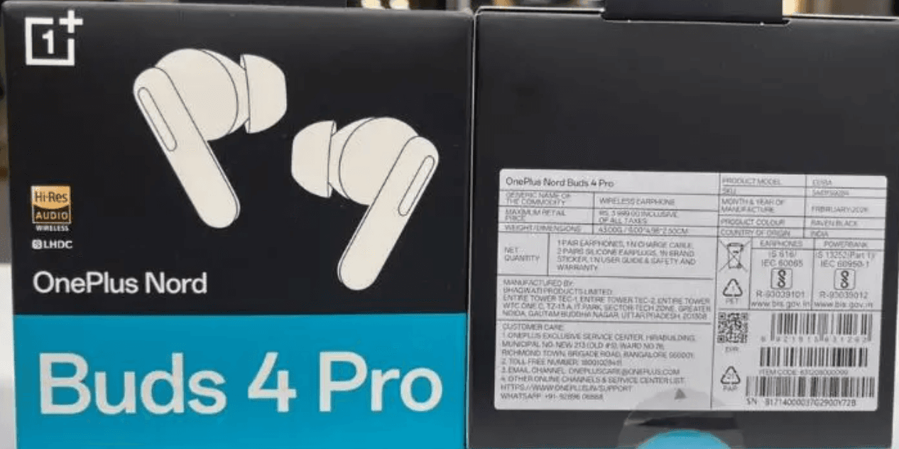 OnePlus Nord Buds 4 Pro TWS Earbuds (OG)