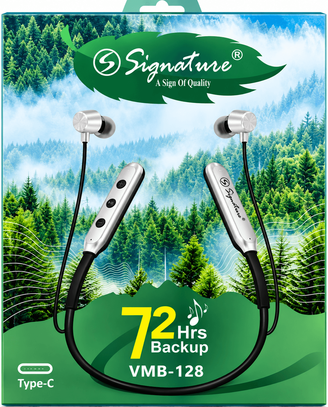 Signature VMB-128 Wireless Bluetooth Neckband