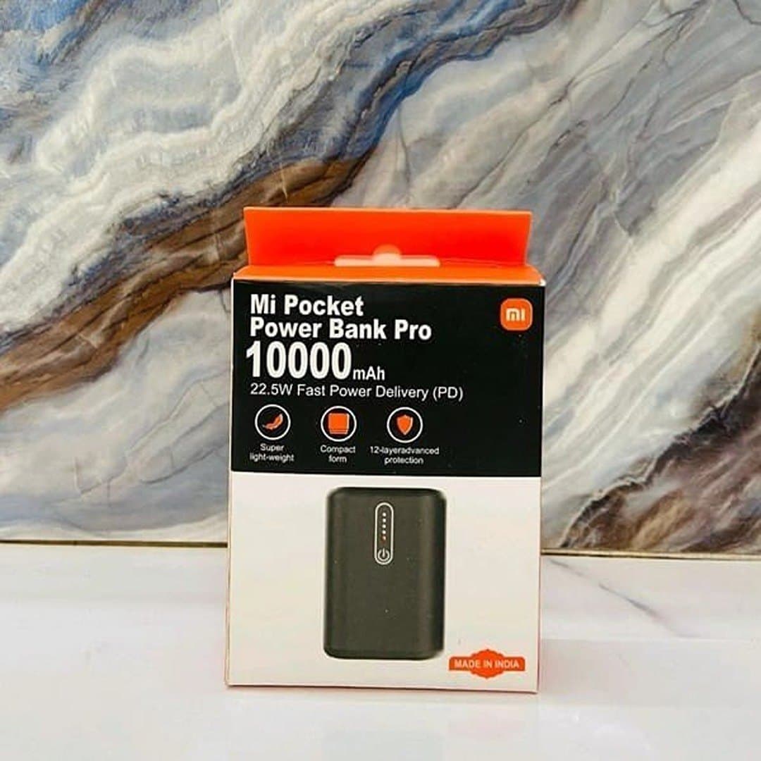 Mi Pocket Power Bank Pro 10000mAh image 3
