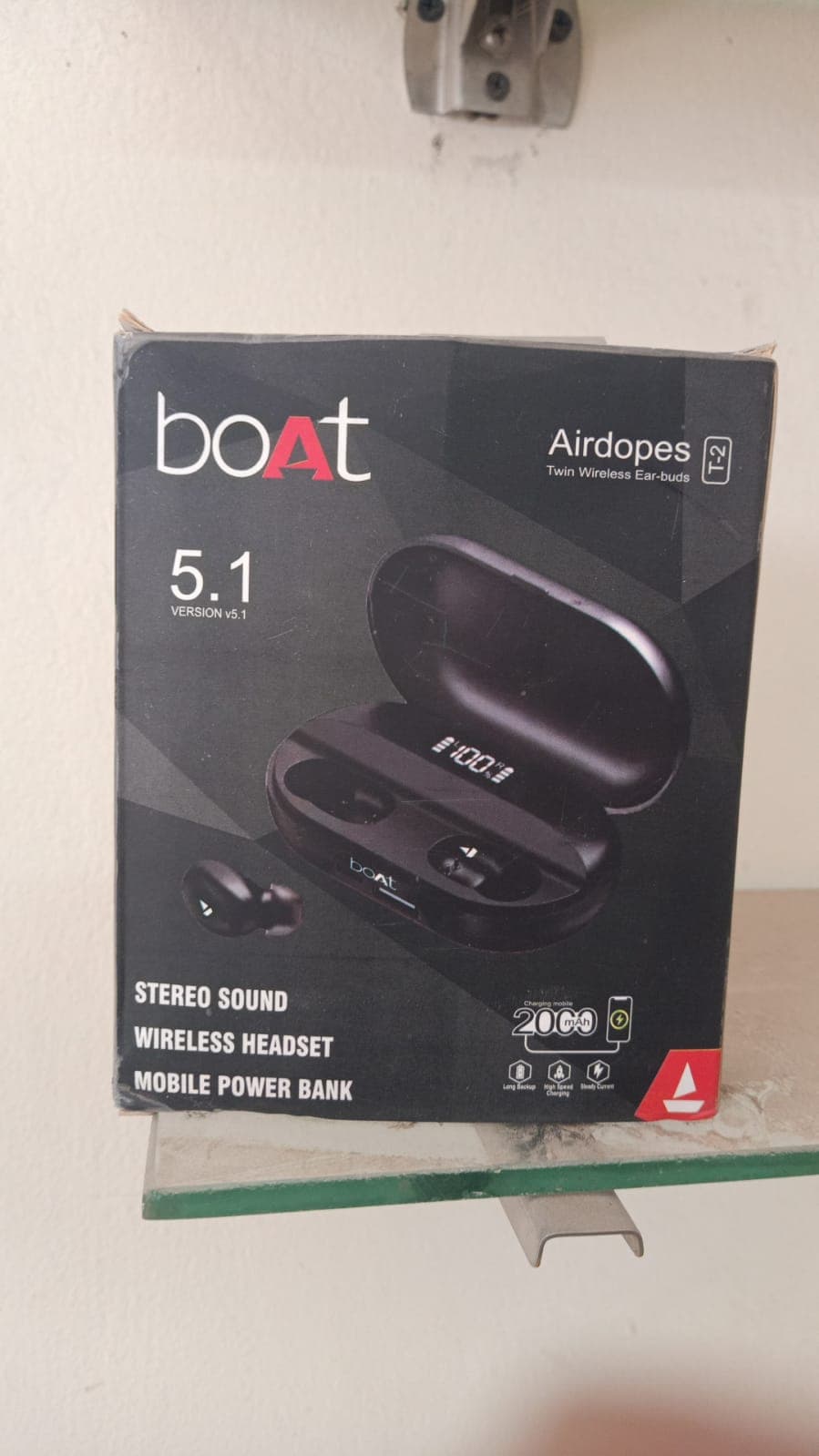 Boat Airdopes T-2 Twin Wireless Earbuds