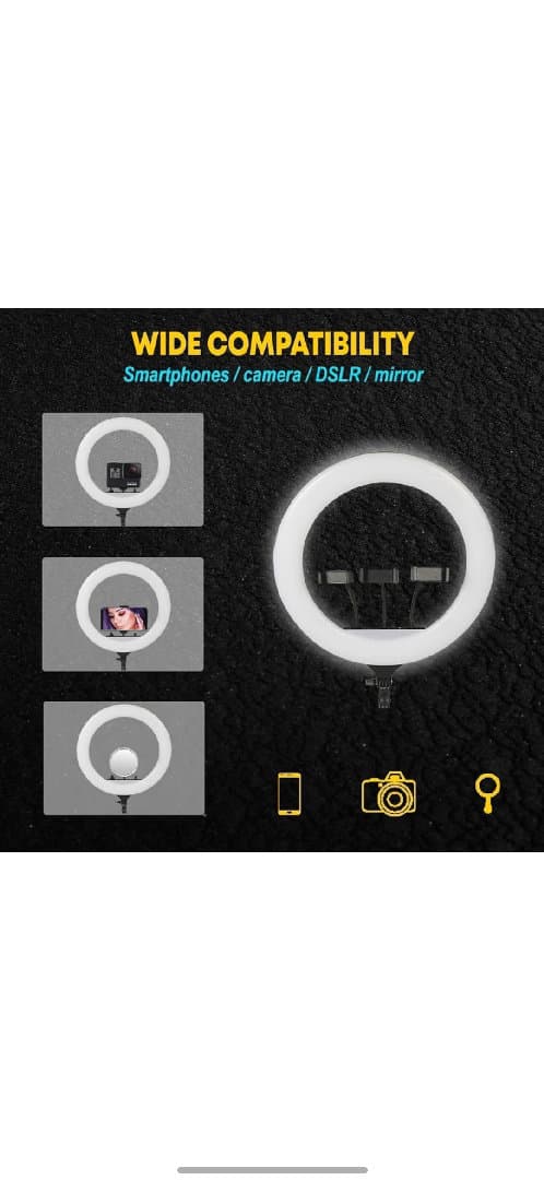 18 Inch Ringlight With 7feet Stand