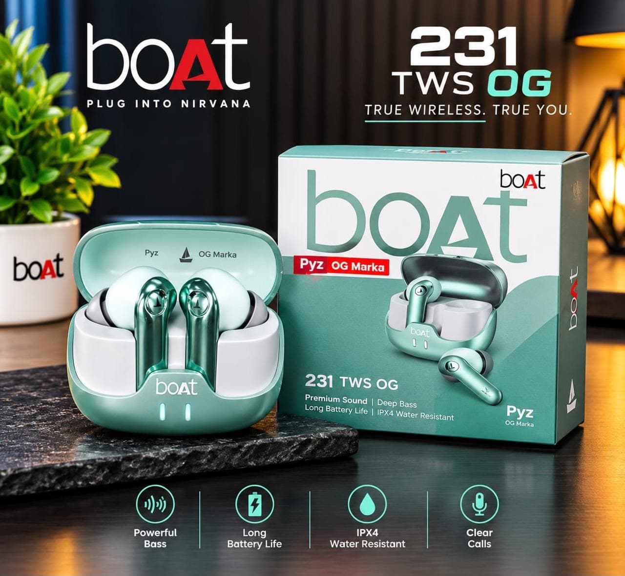 Boat Airdopes 231 TWS OG Truly Wireless Earbuds