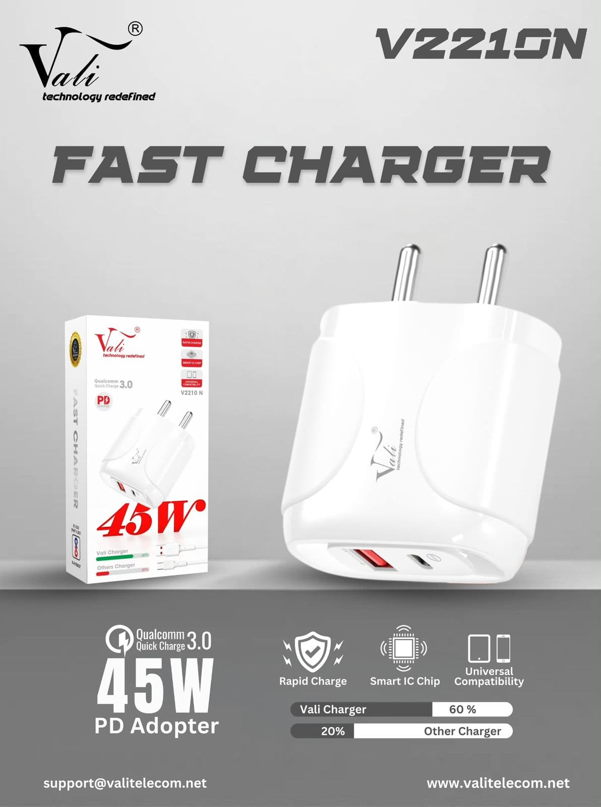 V2210N 45W Fast Charger image 3