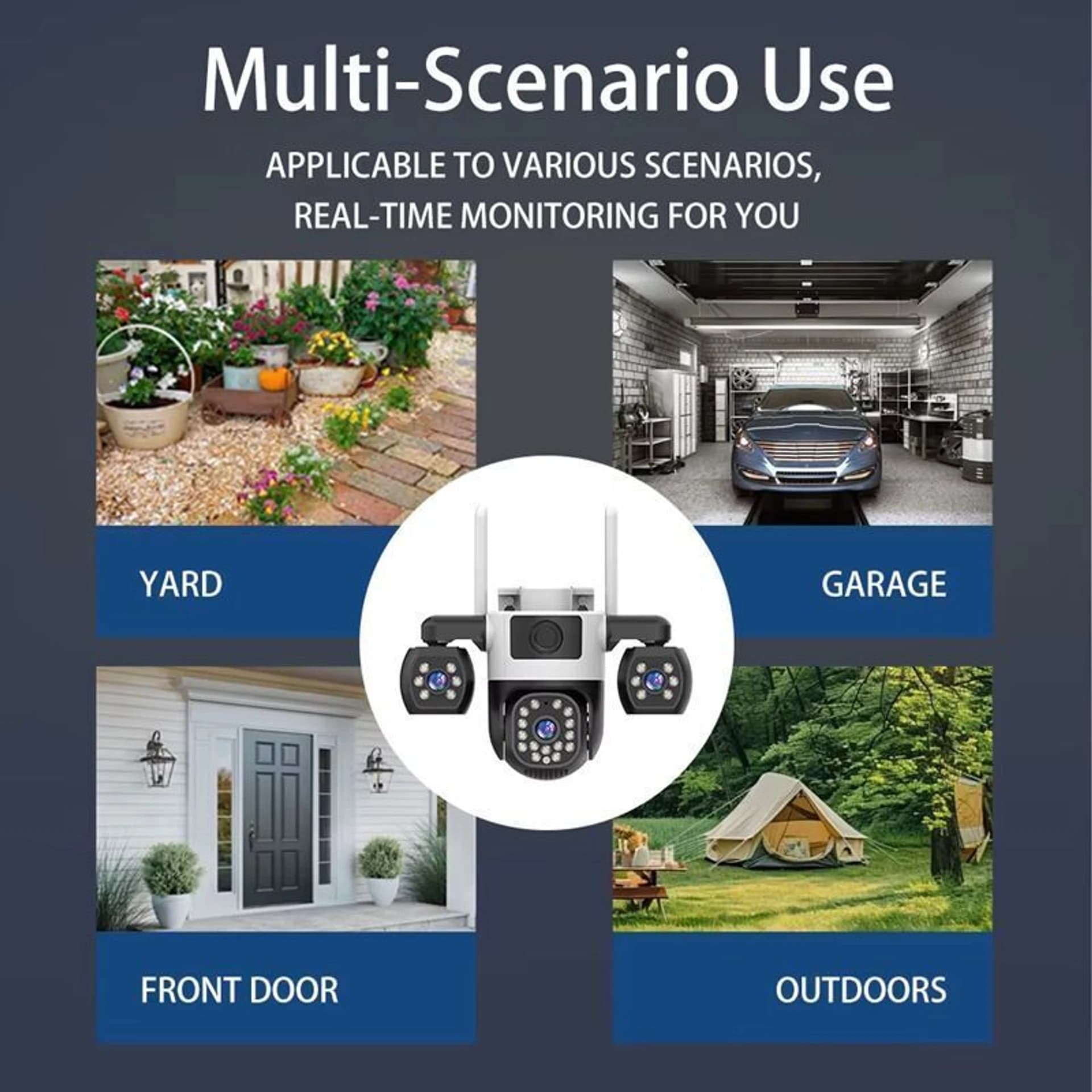 3 Camera 4G Wireless Security Camera image 2