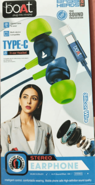 Boat BassHeads 100C Wired Earphones