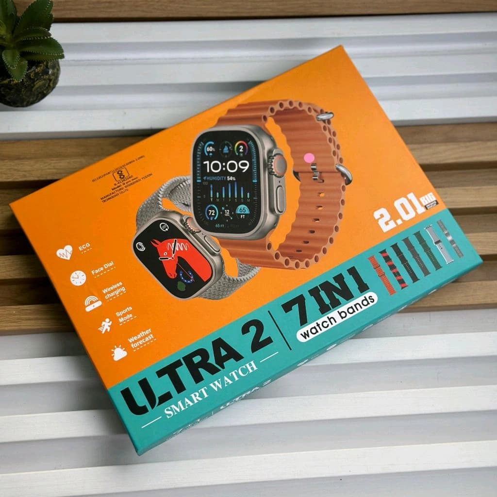 Ultra 2 Smart Watch Gift Set image 2
