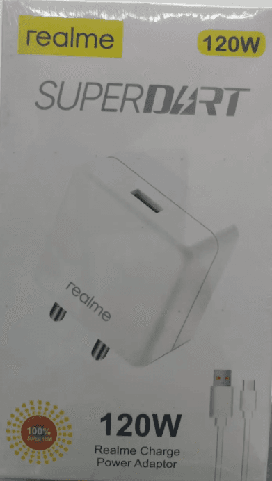 Realme 120W SuperDart Power Adapter