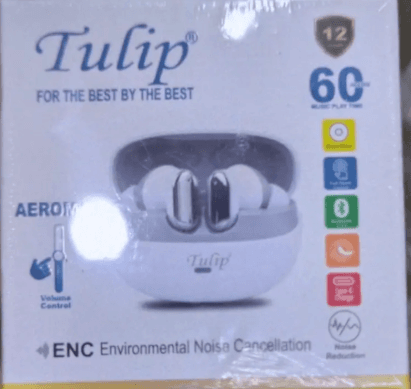 Tulip 60H TWS Wireless Earbuds With ENC