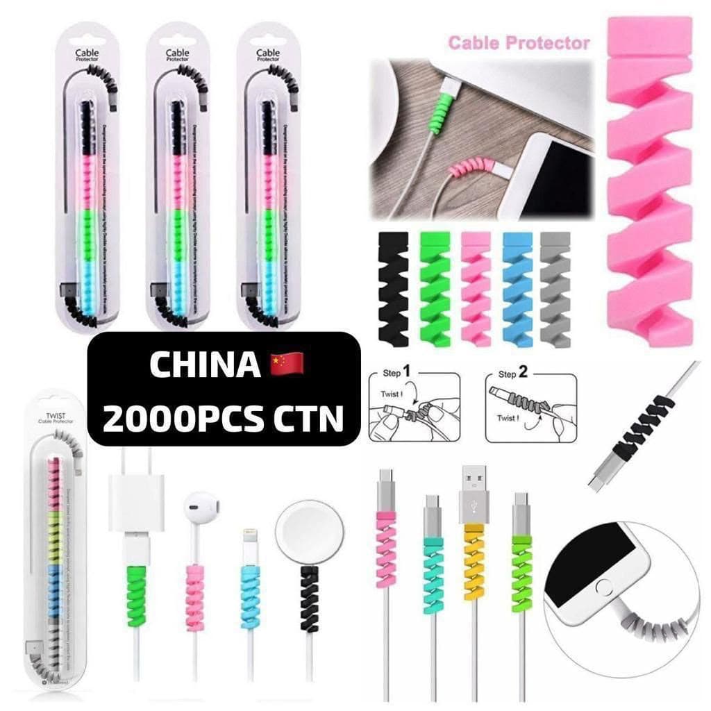 Spiral Silicone Cable Protector