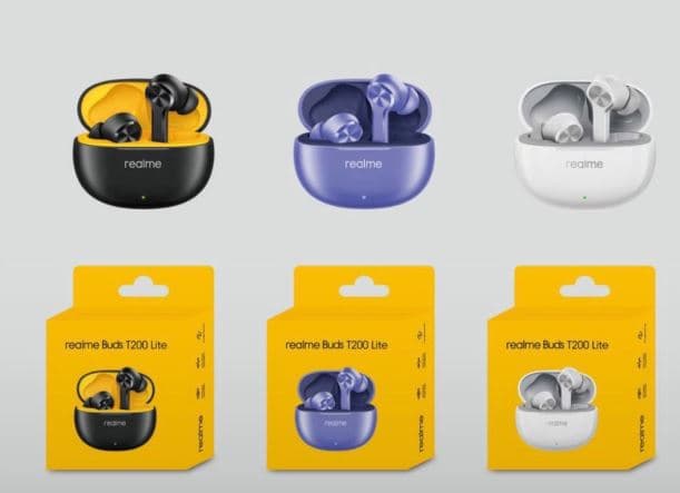Realme Buds T200 Lite True Wireless Stereo (TWS) Earbuds