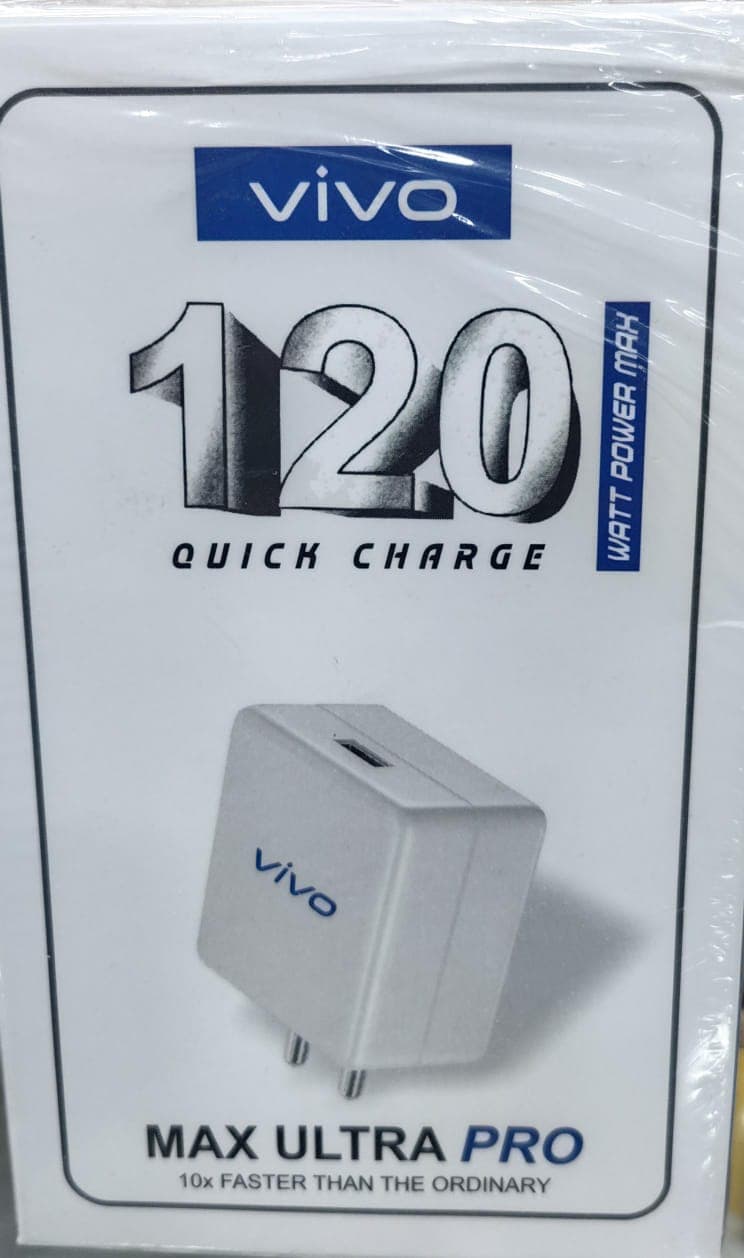 Vivo 120W Quick Charge Max Ultra Pro Power Adapter