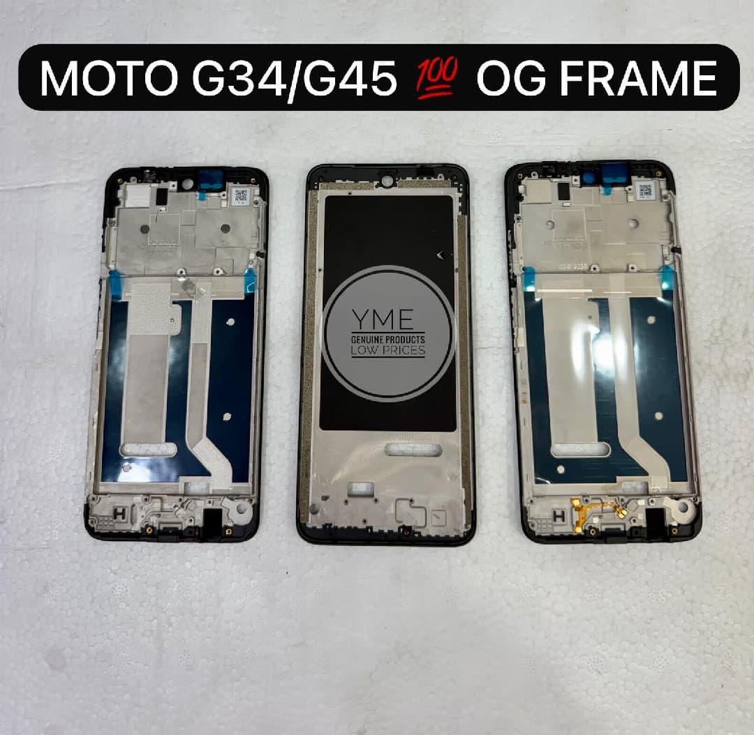 Moto G34 Original Display Frame