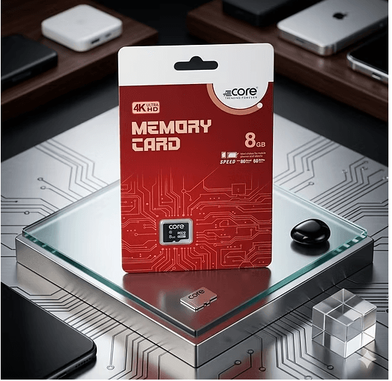 Core 8GB 4K Ultra HD Memory Card