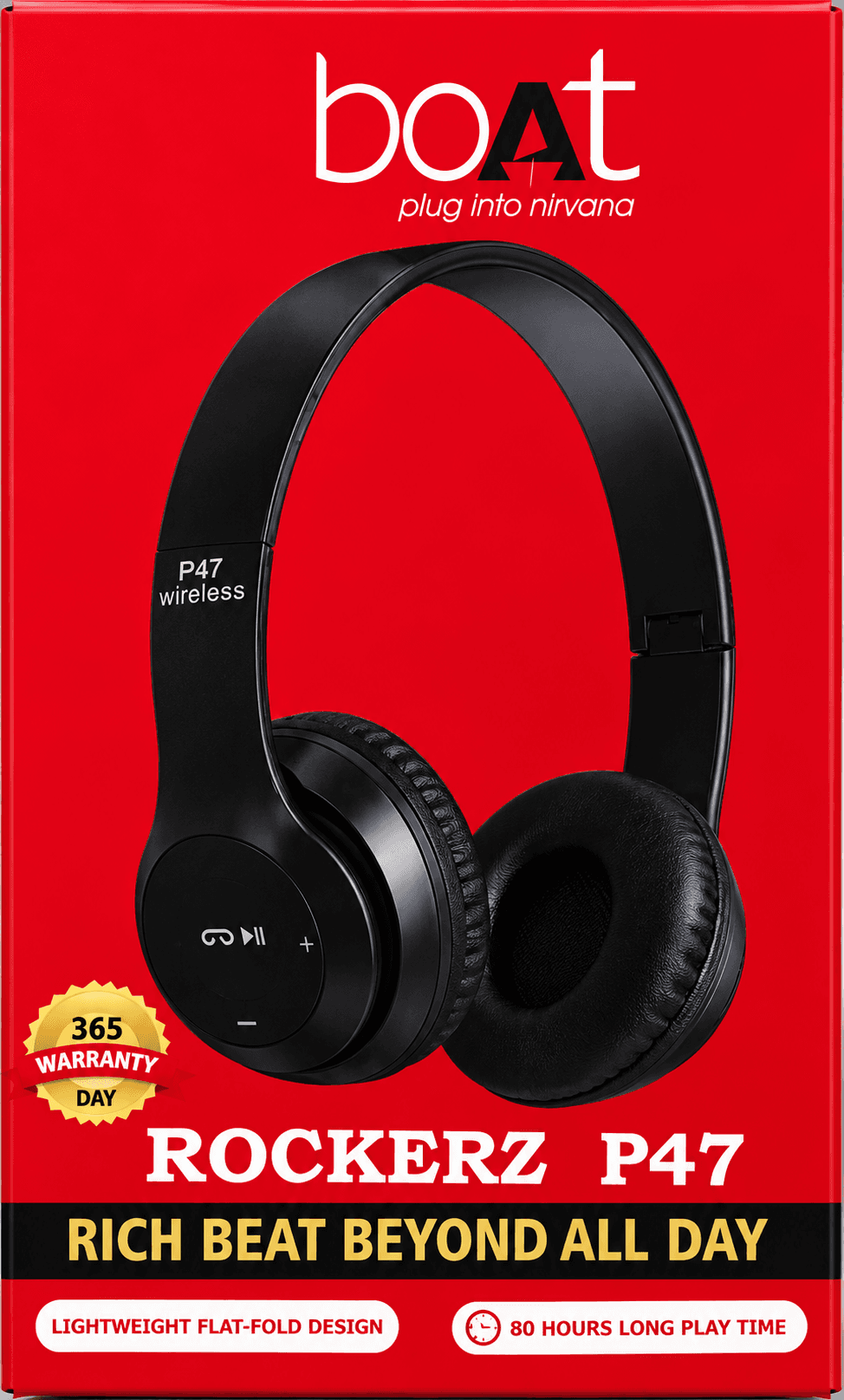 P47 Wireless Bluetooth Headphones