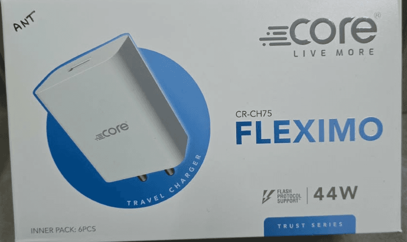 Core CR-CH75 Fleximo 44W Travel Charger