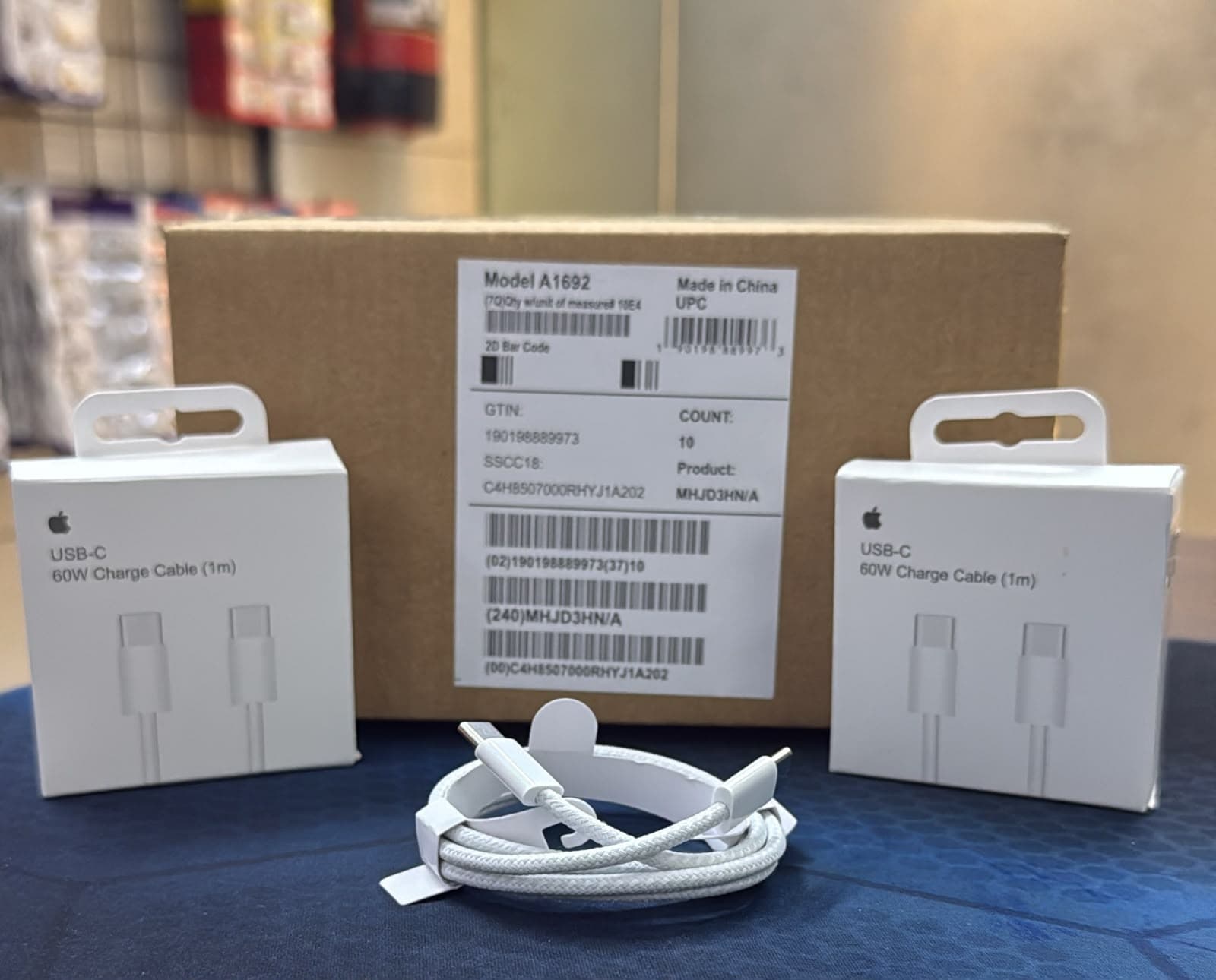 Apple USB-C 60W Charging Cable (1m) image 1