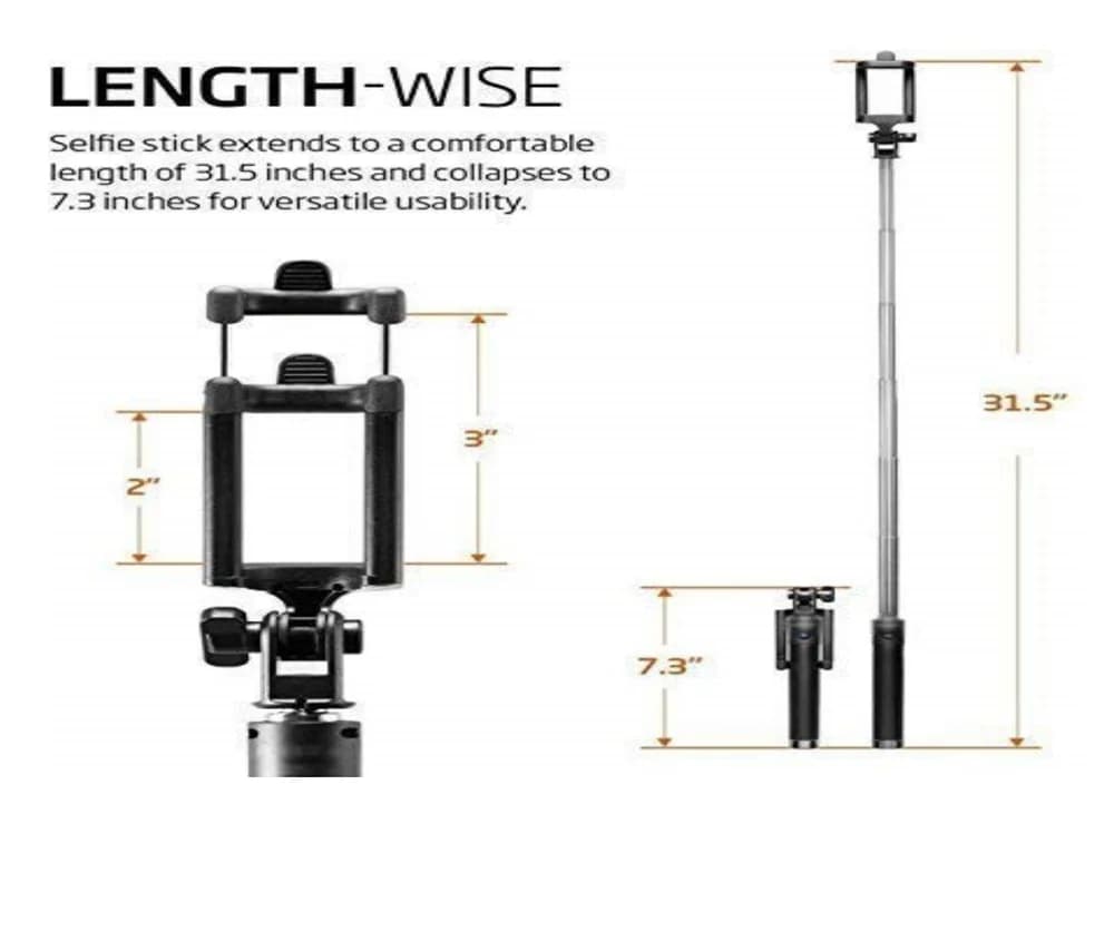 Wired Selfie Stick for Mobile Phones image 5