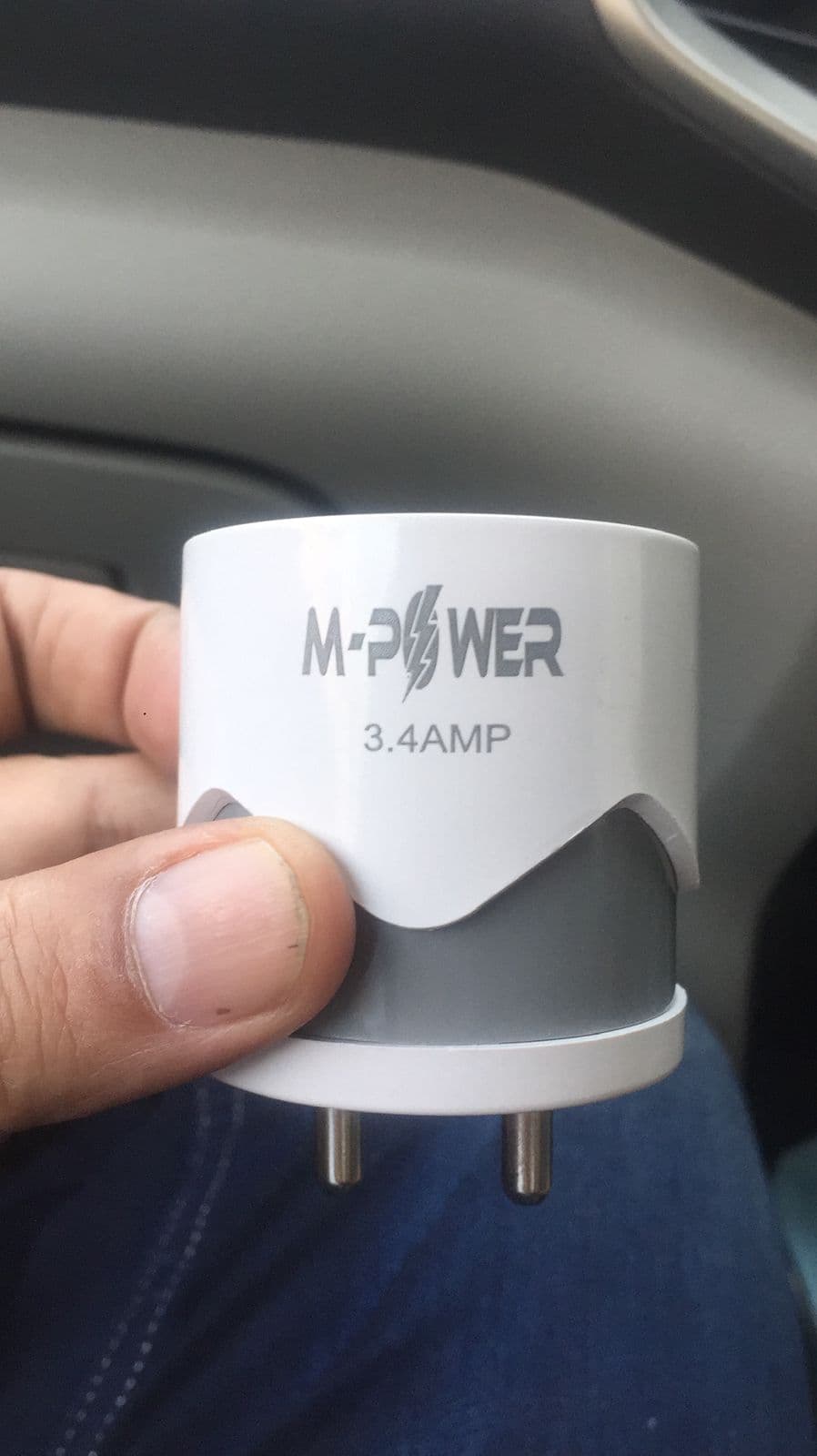 M-POWER 3.4A Dual USB Fast Charger Adapter