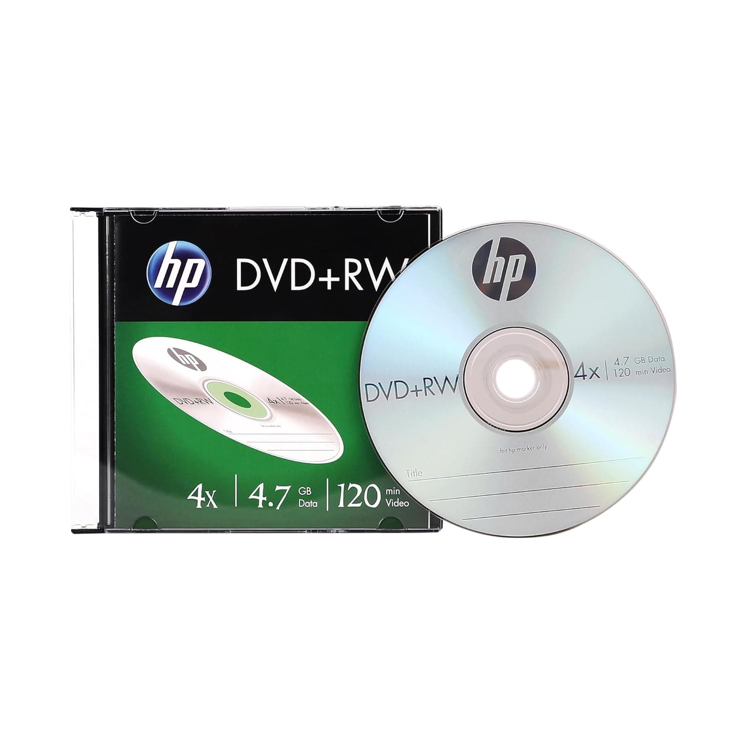 HP DVD R 4.7GB 4x 10Pack Slim Case image 2