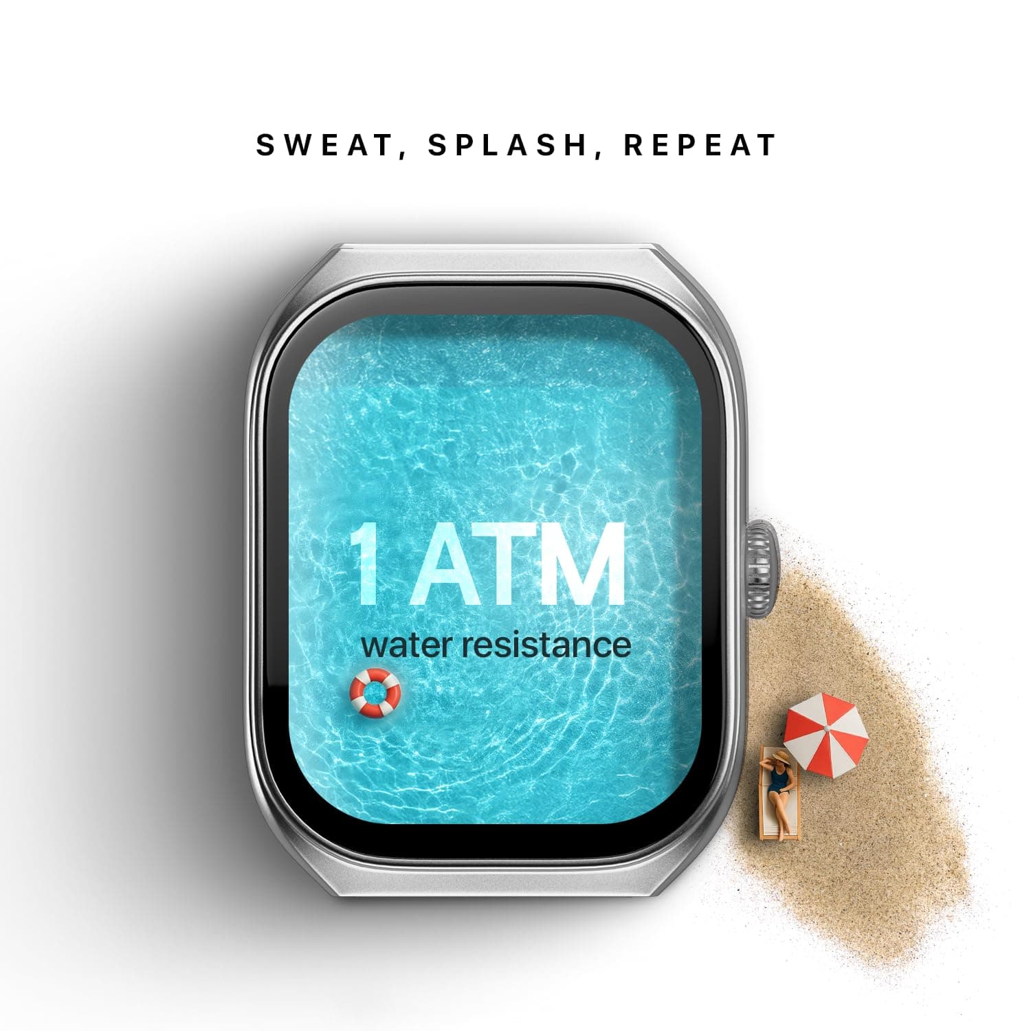 Noise Color Fit Icon Arc smartwatch. image 5