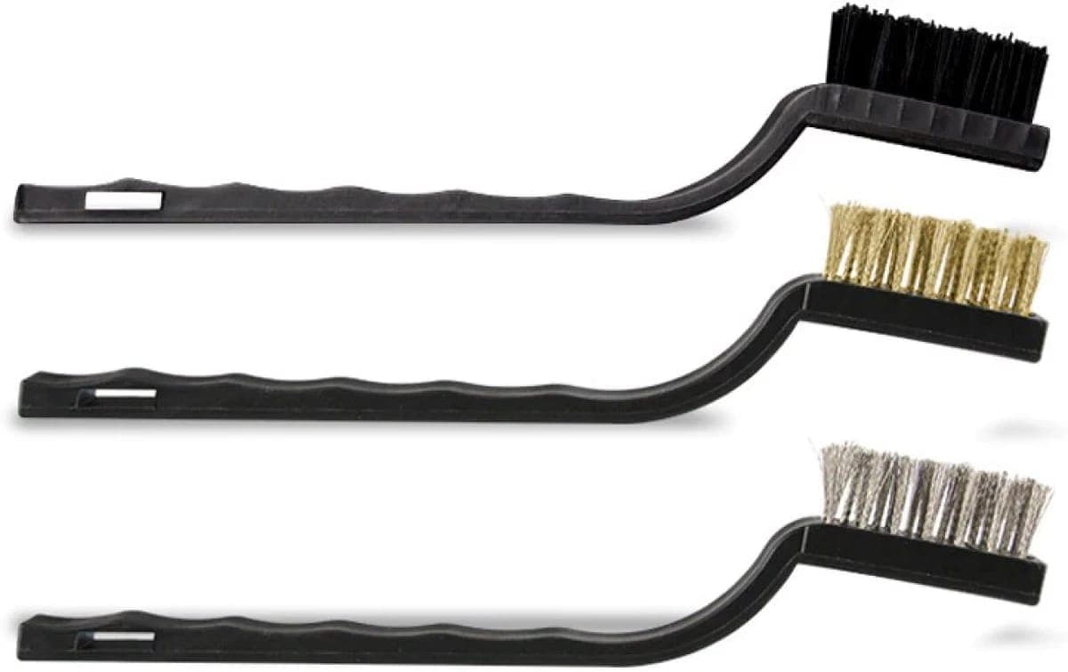 3 Pc Mini Wire Brush Set image 2