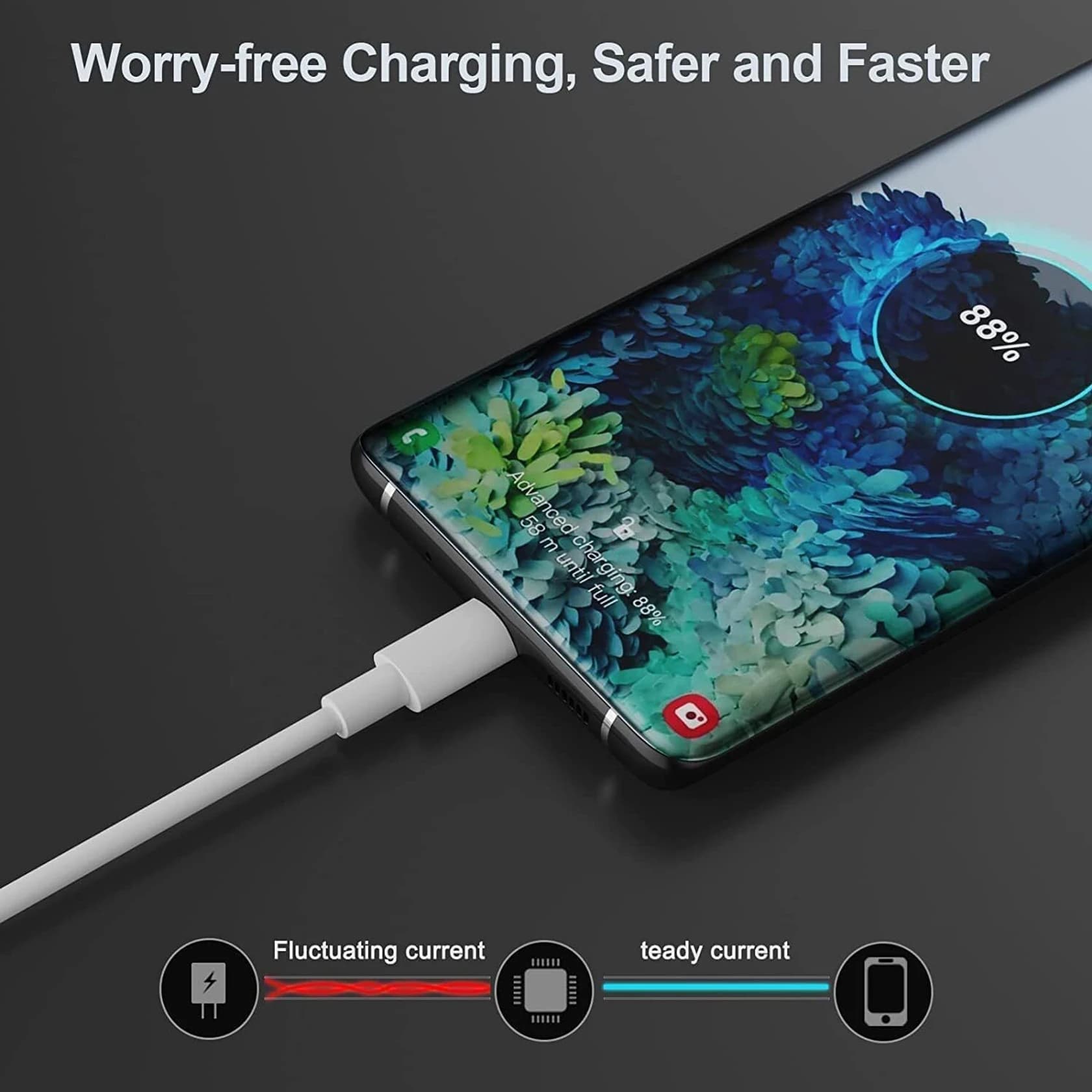 Oppo Super Fast Charge USB-A to Type-C Cable image 2