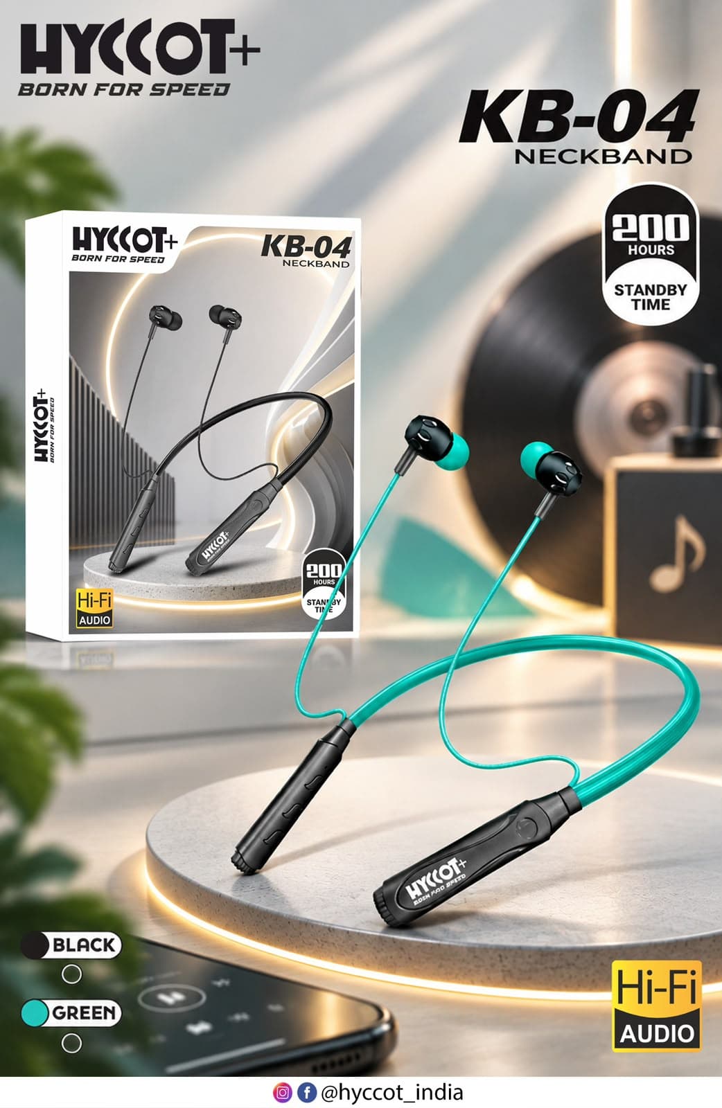 Hycot+ KB-04 Neckband