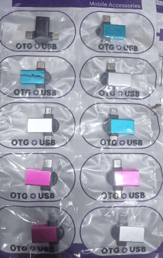 Type-C Metal OTG Adapter Two In One