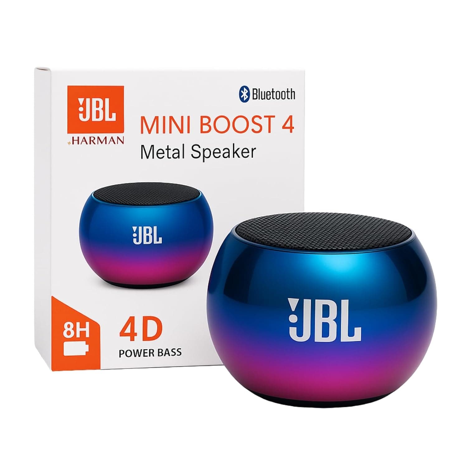 JBL Mini Boost 4 Metal Speaker image 1